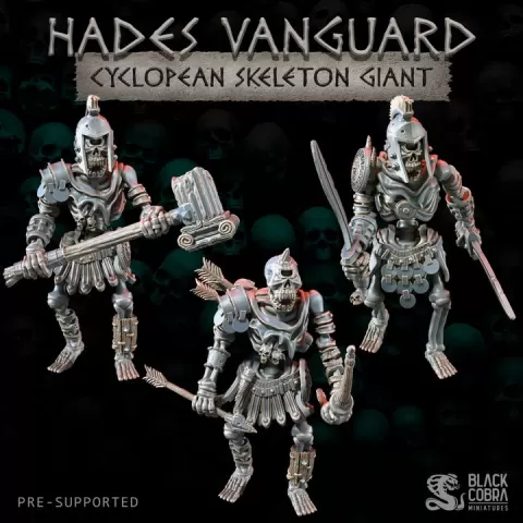 Skeleton Giant Cyclops by BlackCobraMiniatures