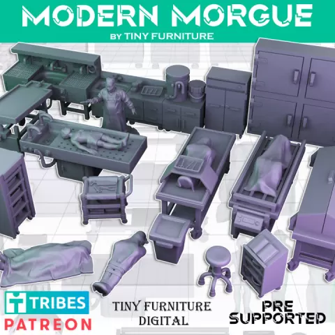Modern Morgue by Tiny Furniture