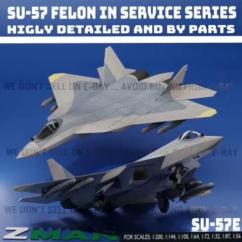 Su-57E Sukhoi (v3) - Z-MAN DEVELOPERS