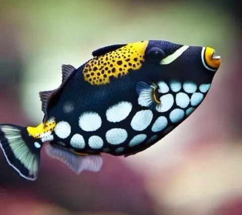 Clown Triggerfish - ST af