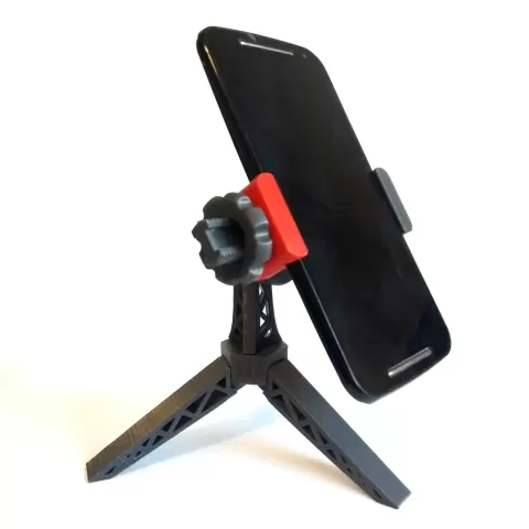 Tripod Phone Stand (no screw ! )
