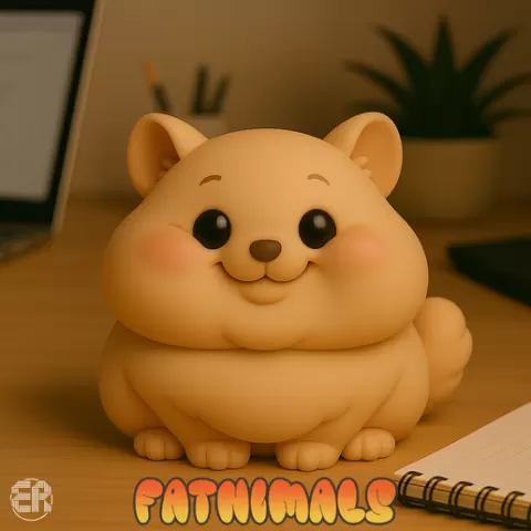 Chinchilla - Fatnimals Collection 🧸✨