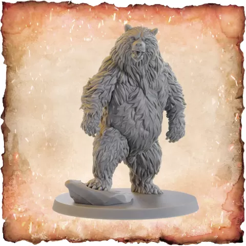 Cave Bear by Paizo Printables
