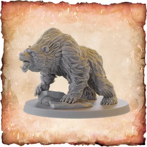 Brown Bear by Paizo Printables