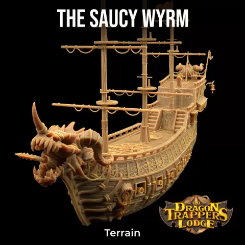 The Saucy Wyrm | PRESUPPORTED | Loyalty by The Dragon Trappers Lodge