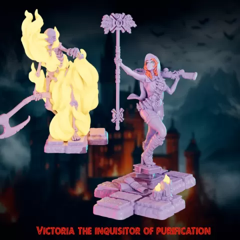 Victoria the inquisitor of the purification . Non-commercial by Bemazz