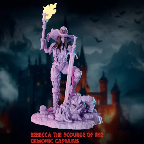 Rebecca the scourge of the demonic captains . Non-commercial by Bemazz