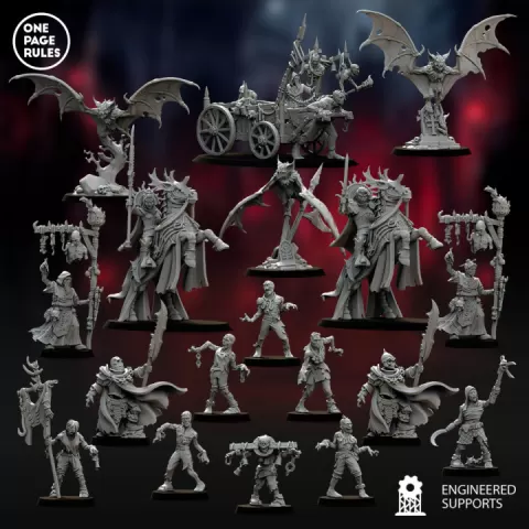 Vampiric Undead - Release #4 by One Page Rules