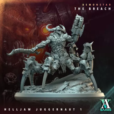 Helljaw Juggernaut by Archvillain Games