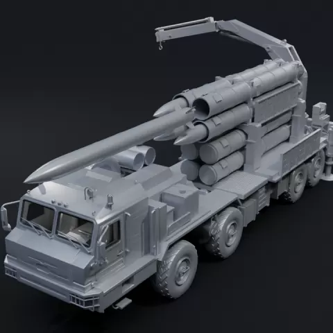 Russian 9T243M Loader Vehicle for BUK M3 Air Defence by The Military Industrial Complex