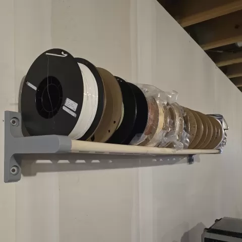 Spool rack for 7/8" Dowel - Cabana