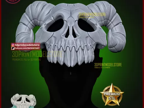 Bleach Neliel Tu Cosplay Mask - Ichigo Hollow Mask Halloween - 3DPRINTMODELSTORE