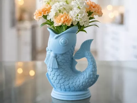 Fish Vase & Organizer