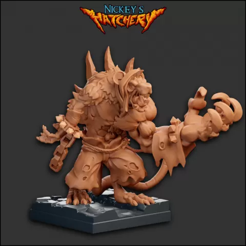 Mutated Ratman Minion #01 | Mischief of the Flesh Forgers by Nickey's Hatchery