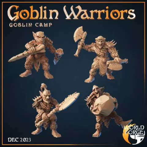 Goblin Warriors x4 by Embernell Studio