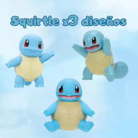 Squirtle pack x3