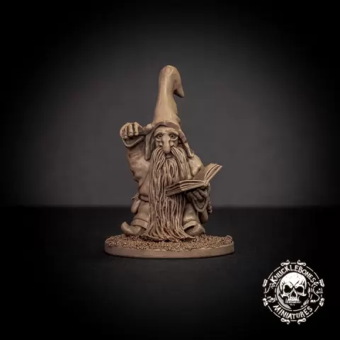 Dwarf Wizard Sorli Long-Beard by Knucklebones Miniatures