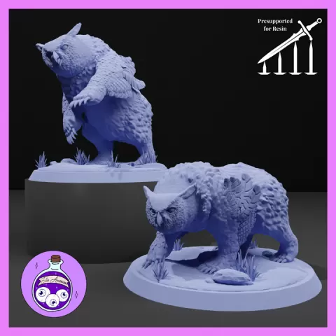 Owlbear by Ella's Arcanum