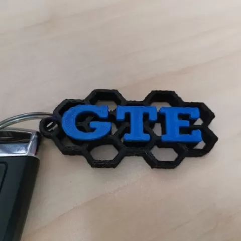 VW GTE keychain
