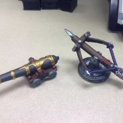Ballista Turret - Remixed Miniature Terrain