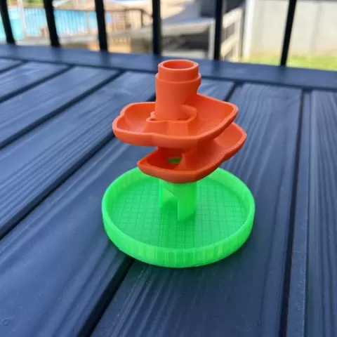 Marble Run Spiral Star [Five Point] (JOYIN COMPATIBLE)