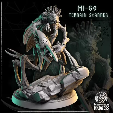 Mi-Go - Terrain Scanner - Whisperer in the Darkness by Sculptorium of Madness