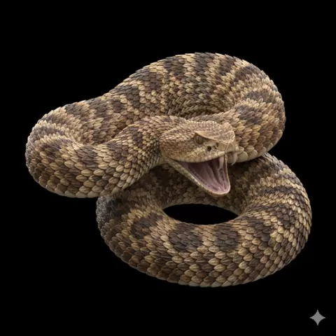 Snake striking pose mouth open, reptile, lizard, snake, turtle, crocodile, alligator, iguana, gecko, chameleon, wildlife, animal
