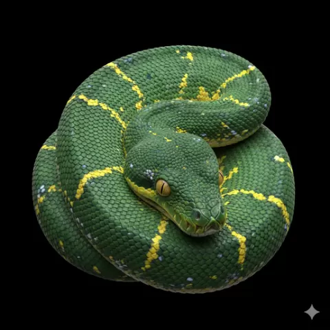 Snake partial coil half body, reptile, lizard, snake, turtle, crocodile, alligator, iguana, gecko, chameleon, wildlife, animal
