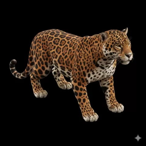 Big cat balanced centered pose, mammal, animal, wildlife, nature, fauna, creature, species, zoo, safari, forest, jungle