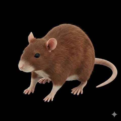 Rodent neutral centered pose, mammal, animal, wildlife, nature, fauna, creature, species, zoo, safari, forest, jungle
