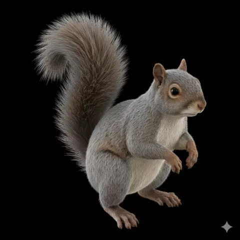 Squirrel looking back, mammal, animal, wildlife, nature, fauna, creature, species, zoo, safari, forest, jungle
