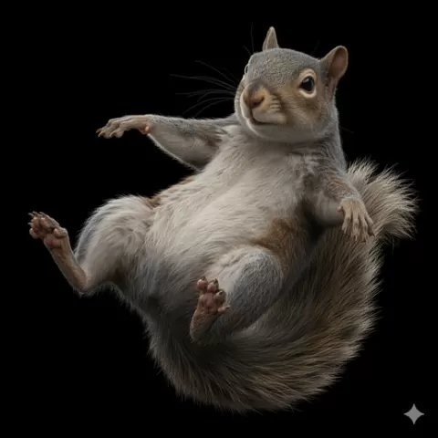 Squirrel lying relaxed, mammal, animal, wildlife, nature, fauna, creature, species, zoo, safari, forest, jungle