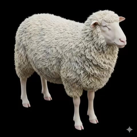 Sheep standing wool full, mammal, animal, wildlife, nature, fauna, creature, species, zoo, safari, forest, jungle
