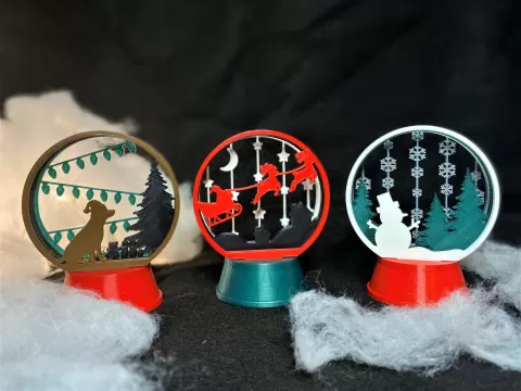 Customizable Snow Globe