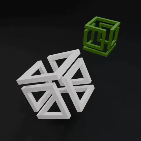 Yet another infinity cube
