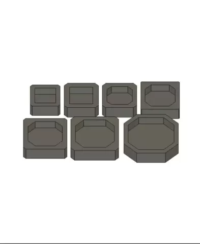 Leather Stamp Press Riser Collection - 40mm - 100mm