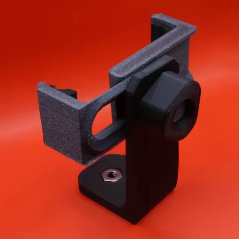 Adjustable cellphone tripod mount