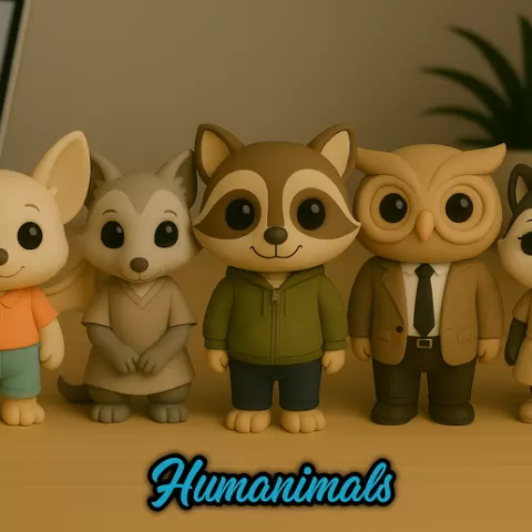 Night Creatures Bundle - Humanimals Collection