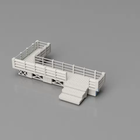 Standalone Modular catwalks by Fr3D @ The3DPrinting