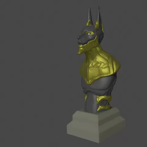 Techno-Anubis by Christopher