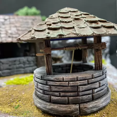 Medieval Well by James Green