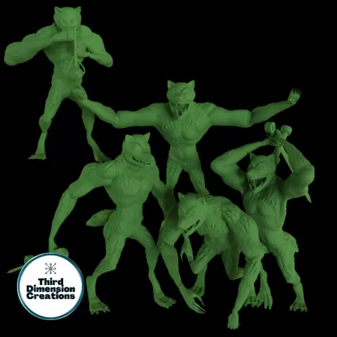 Werewolf Crusaders by Stephen Beck