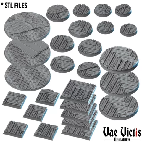 Interior bases by Vae Victis Miniatures