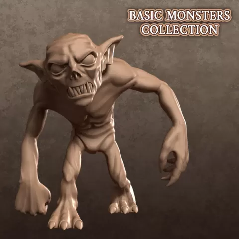 Morlock - Basic Monsters Collection by 3DeRatopsStudio