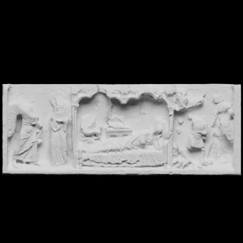 Notre-Dame- Tympan of the north portal on the western facade by Scan The World