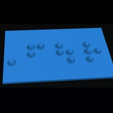 FOUR In Braille Code 2 - LUKANDA21