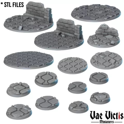 Gothic bases by Vae Victis Miniatures