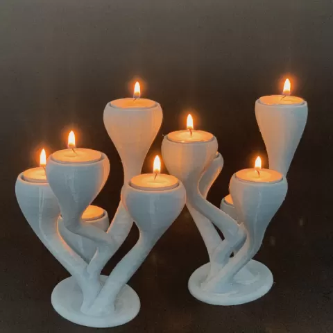 Coral Candelabra by Mark Durham