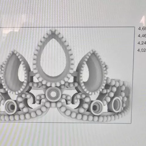 Rapunzel crown ring