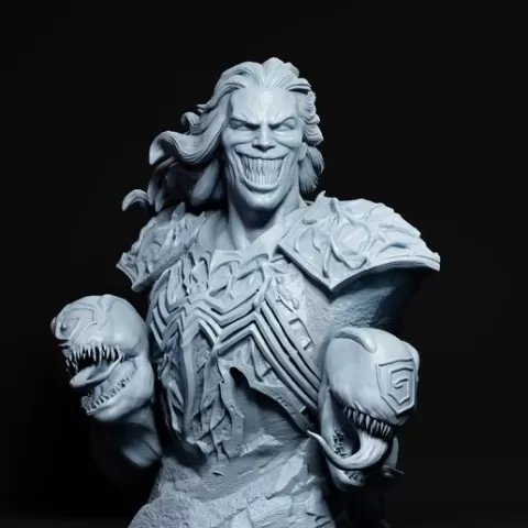 Knull Bust - Dios de los simbiontes - STL